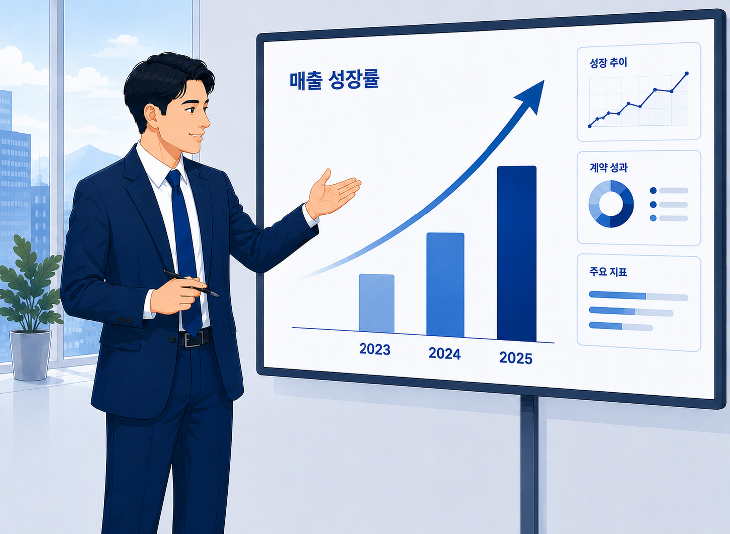 23~25년 매출 성장률